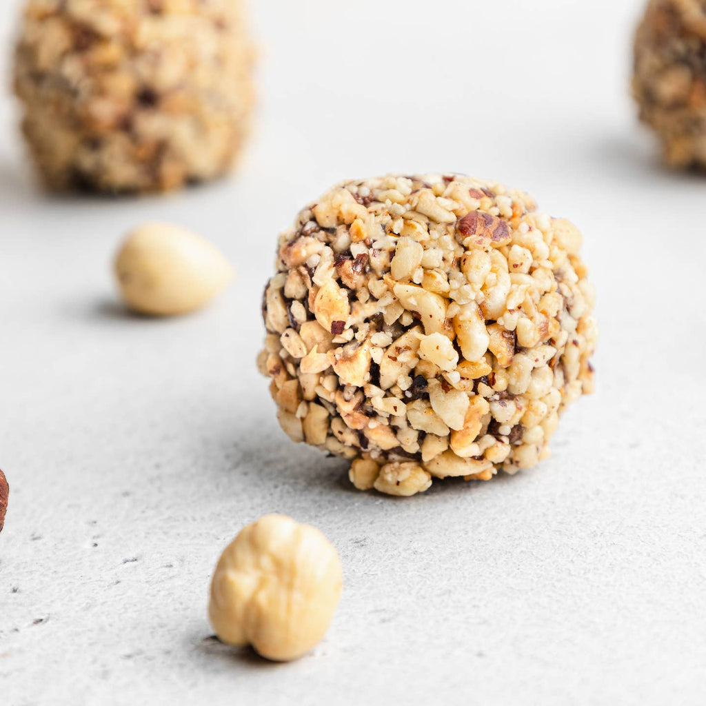 Bouchées bio à la noisette