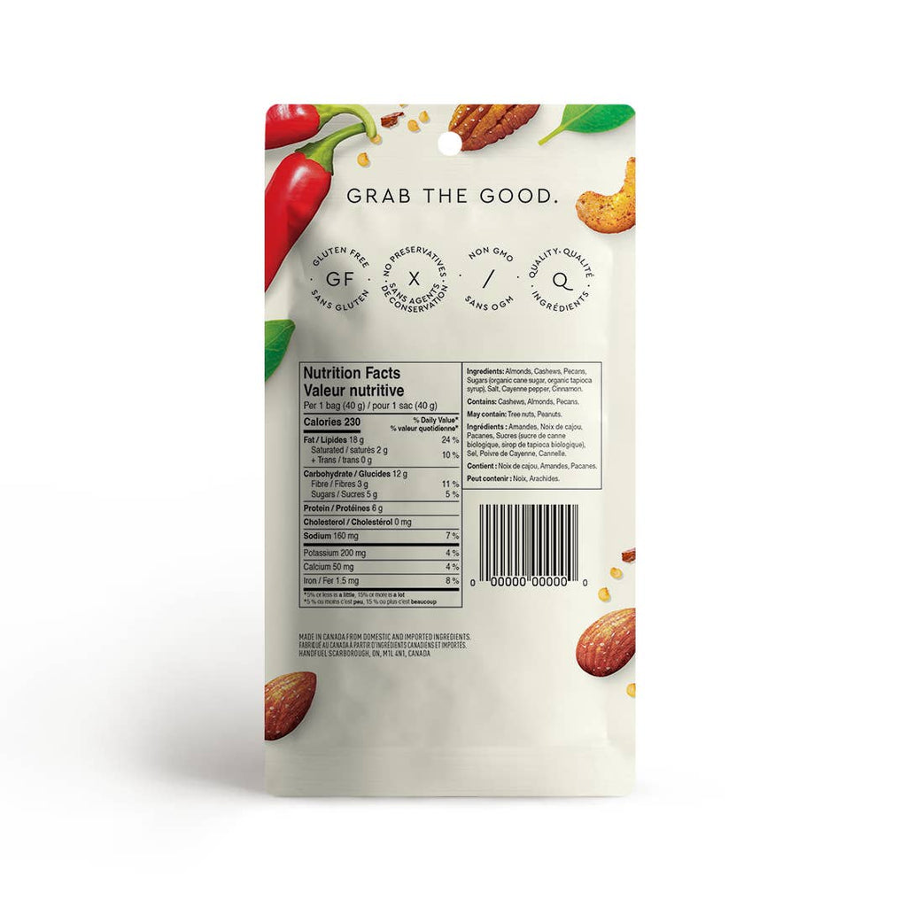 Mélange de noix de chili doux