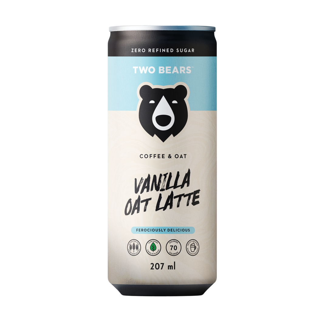 Latté mousseux à l'avoine et à la vanille
