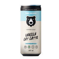 Latté mousseux à l'avoine et à la vanille
