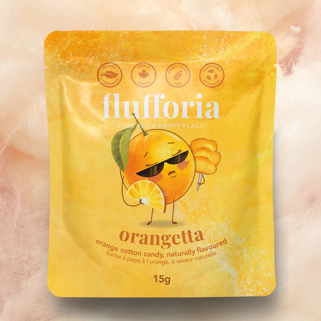 Barbe à papa bio - Orangetta